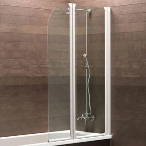 Écran de baignoire pliable blanc Schulte - 114x140cm - Réversible, 2 Panneaux - Publicité Écran de baignoire pliable blanc Schulte - 114x140cm - Réversible, 2 Panneaux - Publicité