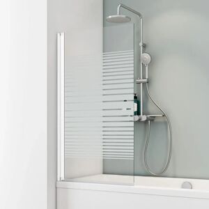 Schulte Écran de bain pliable blanc 70x130cm - Protection douche ou bain - Publicité Schulte Écran de bain pliable blanc 70x130cm - Protection douche ou bain - Publicité