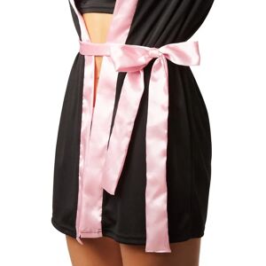 TecTake GmbH Women Boxer Costume - Black/Pink - S TecTake GmbH Women Boxer Costume - Black/Pink - S