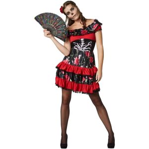 TecTake GmbH Women’s Creepy Señorita Costume - XXL TecTake GmbH Women’s Creepy Señorita Costume - XXL