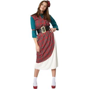 TecTake GmbH Highlander Costume - Red/Green - Costume TecTake GmbH Highlander Costume - Red/Green - Costume