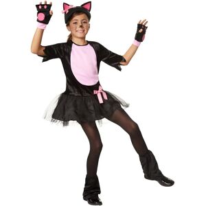 TecTake GmbH Girl Costume Pink Velvet Cat - 140 TecTake GmbH Girl Costume Pink Velvet Cat - 140