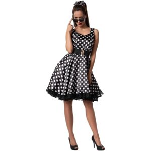 Costume Rockabilly Lady de Tectake GmbH - Marron et Blanc - Publicité Costume Rockabilly Lady de Tectake GmbH - Marron et Blanc - Publicité