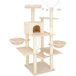 tectake árbol rascador Lilou 165cm - beige (402932) tectake árbol rascador Lilou 165cm - beige (402932)