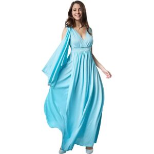 Tectake Blue Goddess Costume - Ancient Style Elegant Dress Tectake Blue Goddess Costume - Ancient Style Elegant Dress
