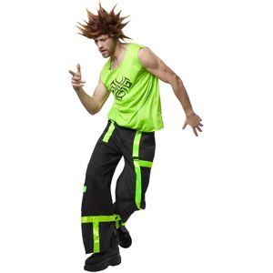 TecTake GmbH Neon Raver Costume - M TecTake GmbH Neon Raver Costume - M