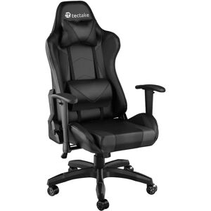 Chaise de gaming Tectake Twink - Noir - Fauteuil de bureau ergonomique - Publicité Chaise de gaming Tectake Twink - Noir - Fauteuil de bureau ergonomique - Publicité