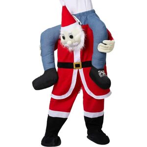 Costume de Père Noël à dos TecTake GmbH avec jambes rembourrées - Publicité Costume de Père Noël à dos TecTake GmbH avec jambes rembourrées - Publicité