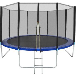 Tectake 403520 Trampoline de jardin - Filet de sécurité, cadre en acier, 396 cm - Publicité Tectake 403520 Trampoline de jardin - Filet de sécurité, cadre en acier, 396 cm - Publicité