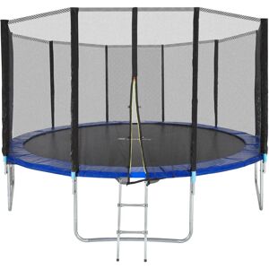 Tectake 403521 Trampoline de jardin de loisir - Réseau de sécurité, cadre en acier, 427 cm - Publicité Tectake 403521 Trampoline de jardin de loisir - Réseau de sécurité, cadre en acier, 427 cm - Publicité