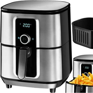 tectake Ben - stříbrná - Horkovzdušná fritéza tectake Ben - stříbrná - Horkovzdušná fritéza