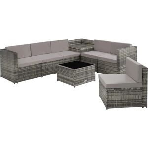 tectake TT404234 - Conjunto de muebles de jardín tectake TT404234 - Conjunto de muebles de jardín