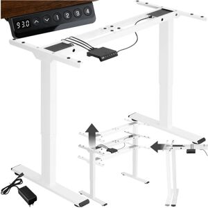 Structure de Bureau Debout Électrique Tectake - Réglable & Mémoire - Publicité Structure de Bureau Debout Électrique Tectake - Réglable & Mémoire - Publicité