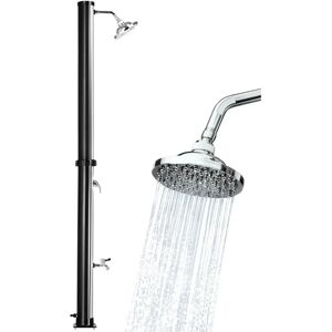 ducha solar tectake Tinto - negro/plata - Ducha solar exterior ducha solar tectake Tinto - negro/plata - Ducha solar exterior