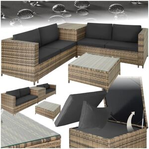 tectake Rattan Lounge Siena - 404627 tectake Rattan Lounge Siena - 404627