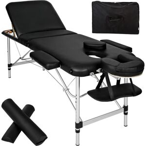 Table de Massage TecTake - Ajustable, Pliable, Noir - Publicité Table de Massage TecTake - Ajustable, Pliable, Noir - Publicité