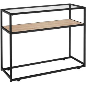 Tectake Kilkenny Industrial Console Table - Light Oak Tectake Kilkenny Industrial Console Table - Light Oak