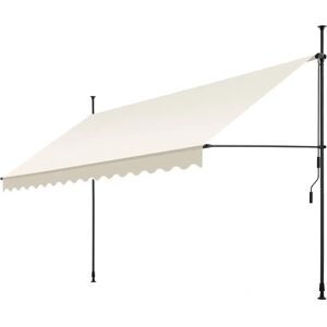 Tectake Adjustable Balcony Awning - Manual Vertical Cover Tectake Adjustable Balcony Awning - Manual Vertical Cover