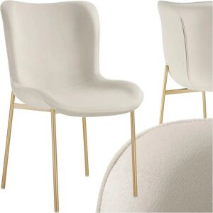 Tectake Tessa Velour Recliner Chair - Ergonomic Scandinavian Style Tectake Tessa Velour Recliner Chair - Ergonomic Scandinavian Style