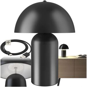 Tectake Kade retro dimbare tafellamp - Zwart Tectake Kade retro dimbare tafellamp - Zwart