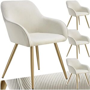 Sedie da pranzo Marilyn di tectake - Set da 4 Sedie da pranzo Marilyn di tectake - Set da 4