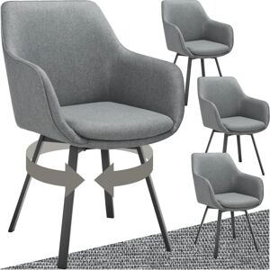 Chaise pivotante Alicon de tectake - Ergonomique, Élégante, 120kg - Publicité Chaise pivotante Alicon de tectake - Ergonomique, Élégante, 120kg - Publicité