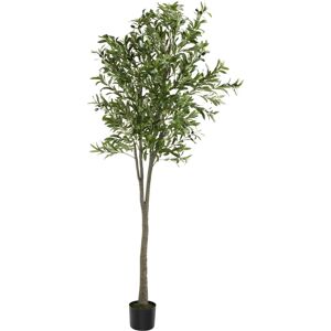 Tectake Árbol de Olivo Artificial - Textura Realista - 210 cm Tectake Árbol de Olivo Artificial - Textura Realista - 210 cm