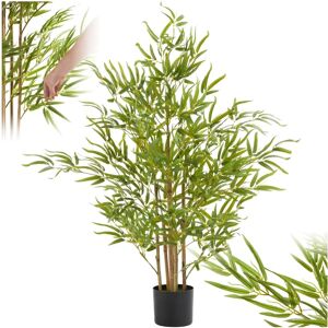 Tectake Artificial Bamboo Tree - Realistic 120cm Tectake Artificial Bamboo Tree - Realistic 120cm