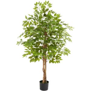 Tectake Artificial Ficus Tree - Realistic Textured 160cm Tectake Artificial Ficus Tree - Realistic Textured 160cm