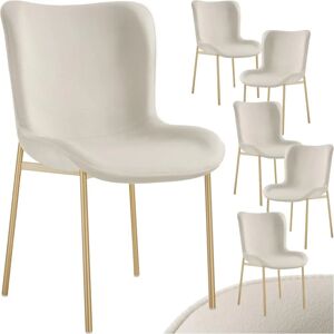 Tectake Tessa Velvet Armchair - 6pcs Scandinavian Style Tectake Tessa Velvet Armchair - 6pcs Scandinavian Style