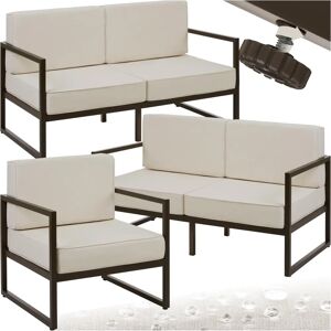 Tectake Garden Lounge Set Comosa - 5 Person, Thick Cushions Tectake Garden Lounge Set Comosa - 5 Person, Thick Cushions