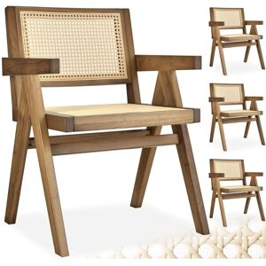 Tectake Claro Lissy 4 Dining Chairs - Elegant & Stable Tectake Claro Lissy 4 Dining Chairs - Elegant & Stable