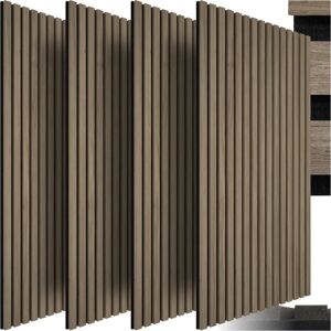 TecTake GmbH Panneaux acoustiques Sonic Wall Chêne foncé - Décoration murale - Publicité TecTake GmbH Panneaux acoustiques Sonic Wall Chêne foncé - Décoration murale - Publicité