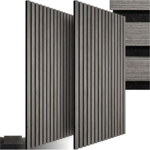 Panneaux acoustiques Tectake Sonic Wall - Chêne clair - Lot de 2 - Publicité Panneaux acoustiques Tectake Sonic Wall - Chêne clair - Lot de 2 - Publicité