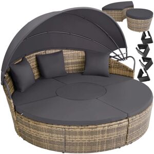 TecTake GmbH Round Modular Sun Lounger - Sun Type TecTake GmbH Round Modular Sun Lounger - Sun Type