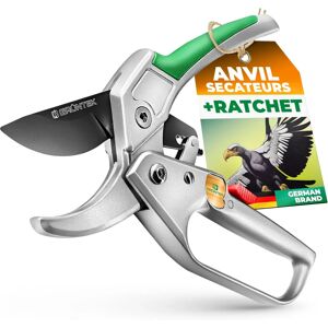 GRÜNTEK - Tesoura de Jardim com Rachet Automático 200mm GRÜNTEK - Tesoura de Jardim com Rachet Automático 200mm