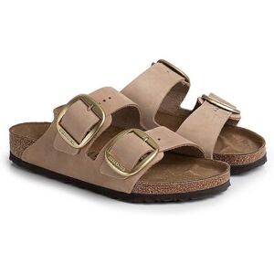 Birkenstock Arizona Beige Leather Slip-on - Shoes Birkenstock Arizona Beige Leather Slip-on - Shoes