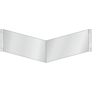 Promat - 01400 - Aluminium - 400x200 mm - Support de plaque - Publicité Promat - 01400 - Aluminium - 400x200 mm - Support de plaque - Publicité