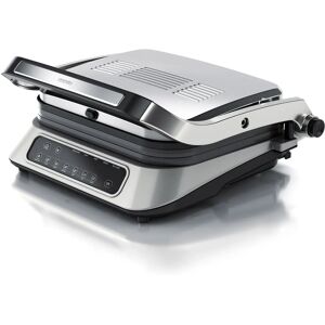 Arendo B07SX8RHXL - Czarny, Srebrny - Grill kontaktowy Arendo B07SX8RHXL - Czarny, Srebrny - Grill kontaktowy