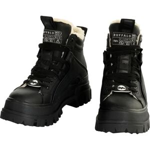 Buffalo Aspha Nc Mid Warm Vegan Ankle Boots - Black Buffalo Aspha Nc Mid Warm Vegan Ankle Boots - Black