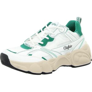 Buffalo Wit/Groen Cld Run RT Schoenen - Sport Sneakers Buffalo Wit/Groen Cld Run RT Schoenen - Sport Sneakers