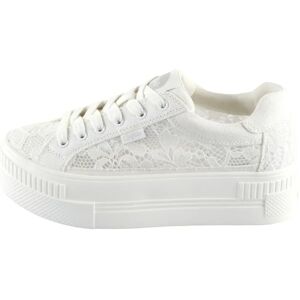 Buffalo Damen Plateau Sneaker - Weiß - 42 EU Buffalo Damen Plateau Sneaker - Weiß - 42 EU
