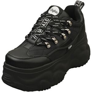 Buffalo Hike Lo Black Trainers - Women Buffalo Hike Lo Black Trainers - Women