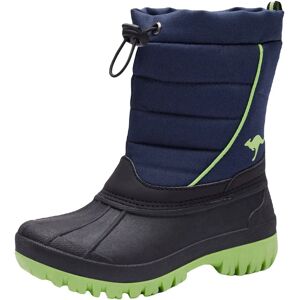 KANGAROOS K-Ben Winterstiefel - Wasserabweisend, Navy, Lime - Winterschuhe KANGAROOS K-Ben Winterstiefel - Wasserabweisend, Navy, Lime - Winterschuhe