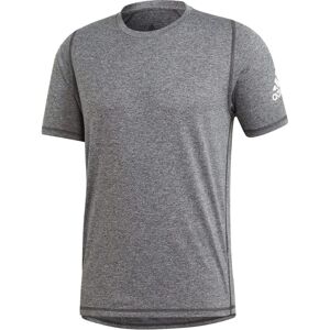 adidas D2M 3 Freelift Ultimate Training T-Shirt - Grey Marl/Black adidas D2M 3 Freelift Ultimate Training T-Shirt - Grey Marl/Black
