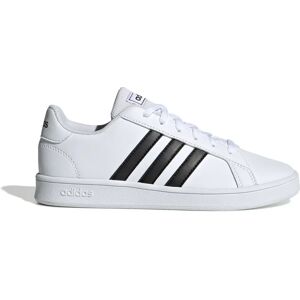 Adidas Grand Court Enfants Blancs - Chaussures Kids - Publicité Adidas Grand Court Enfants Blancs - Chaussures Kids - Publicité