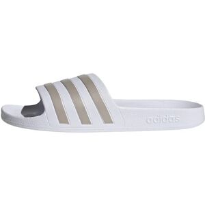 Adidas Womens Adilette Aqua Slides - Adilette Aqua white/silver/grey (EF1730) Adidas Womens Adilette Aqua Slides - Adilette Aqua white/silver/grey (EF1730)