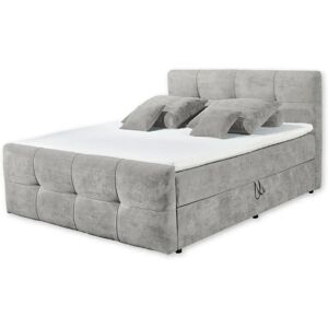 ED EXCITING DESIGN Winnipeg Microvelours Doppelbett - Boxspringbett ED EXCITING DESIGN Winnipeg Microvelours Doppelbett - Boxspringbett