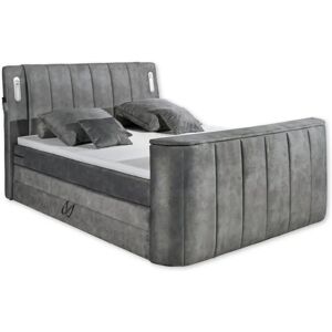 ED EXCITING DESIGN Dallas Microvelours Boxspringbett - Boxspring bed ED EXCITING DESIGN Dallas Microvelours Boxspringbett - Boxspring bed