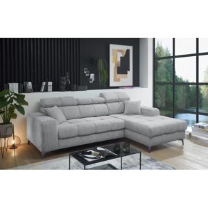 ED EXCITING DESIGN Sydney L-Form - Sofa, hellgrau, elektrisch verstellbar ED EXCITING DESIGN Sydney L-Form - Sofa, hellgrau, elektrisch verstellbar